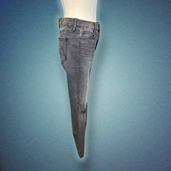 NWOT MOTHER Denim ‘The Looker Ankle Fray’ Jeans in “Burning Out Lanterns” Sz 27 - Picture 13 of 16